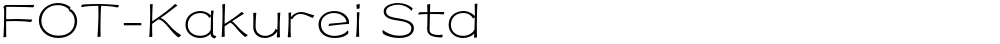 FOT-Kakurei Std