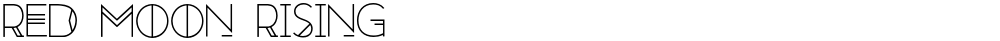 Red Moon Rising