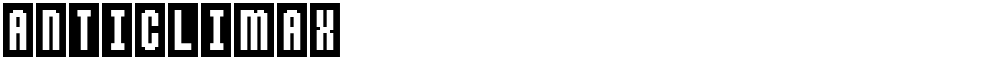 Anticlimax