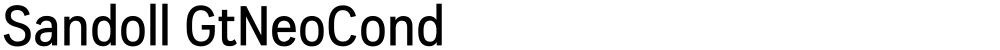 Sandoll GtNeoCond