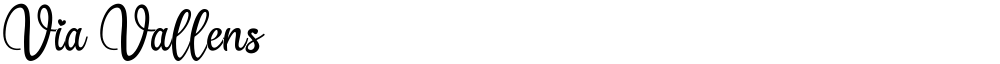 Via Vallens