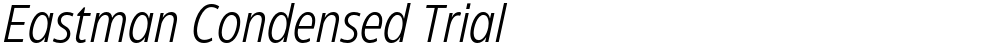Eastman Condensed Trial