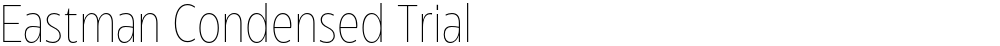 Eastman Condensed Trial