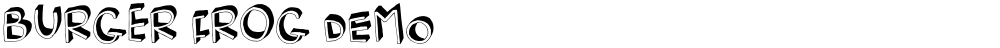 Burger Frog DEMO
