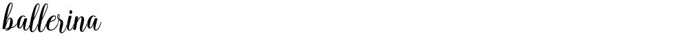 ballerina