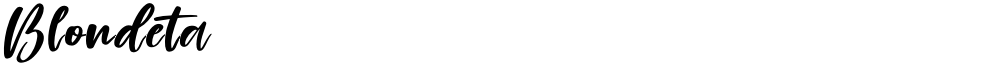 Blondeta